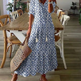 Luna | Effortless Boho Midi Dress