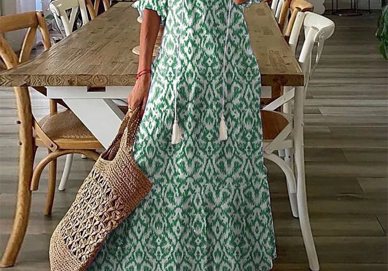 Michaela | Boho Tummy-Covering Dress