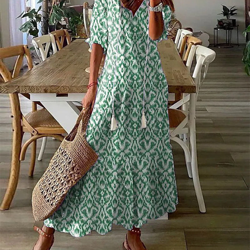 Michaela | Boho Tummy-Covering Dress