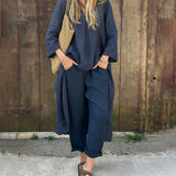 Vaelora | Draped Elegant Set
