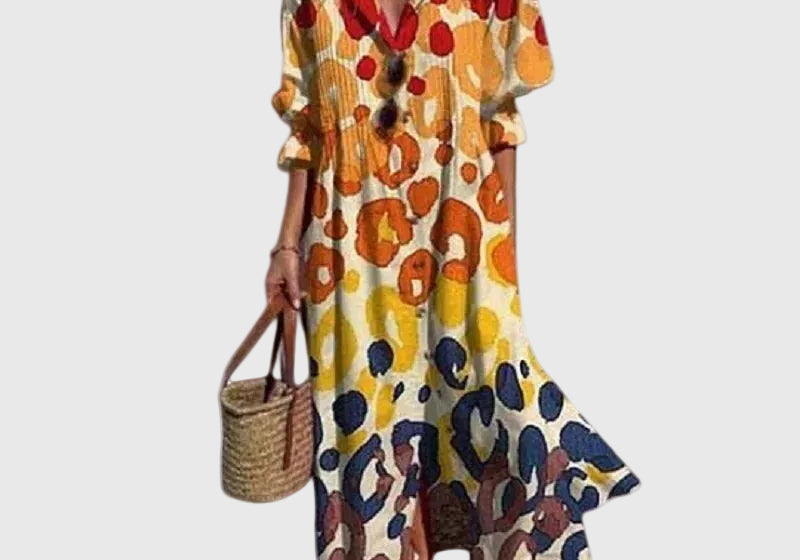 Zariah | Elegant Bohemian Maxi Dress