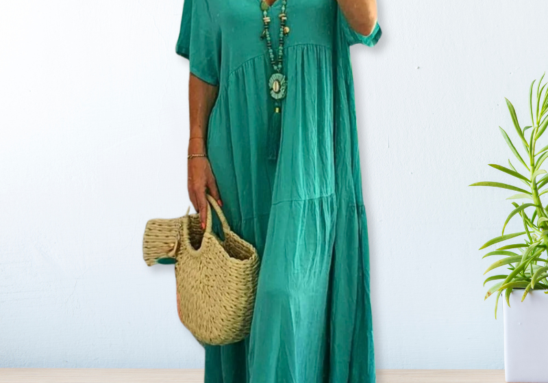 Maelis | Cotton-Linen Dress