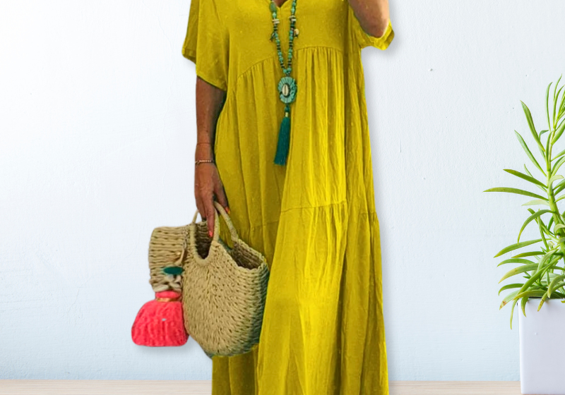 Maelis | Cotton-Linen Dress