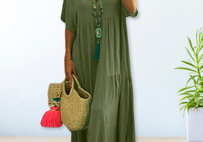 Maelis | Cotton-Linen Dress