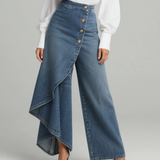 Angelika - Wickelhosen aus Denim