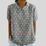 Elegant & Comfortable Floral Top