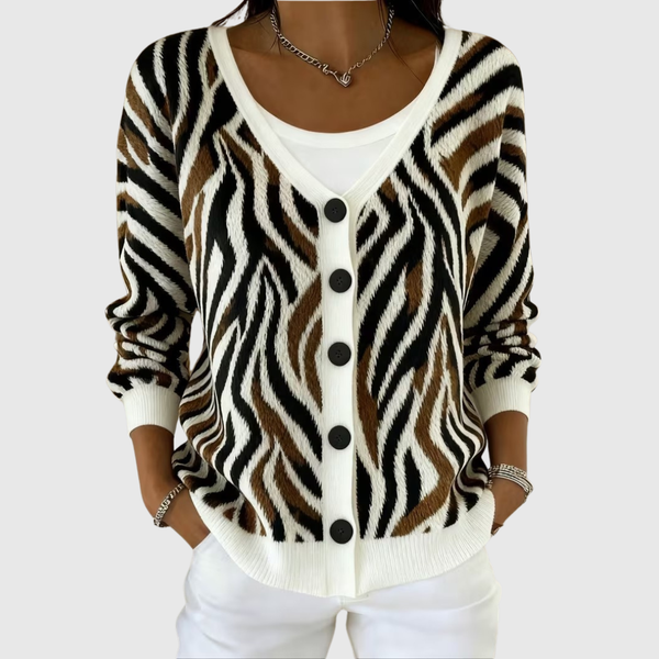 Comfortable Knit Cardigan with Buttons