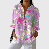 Lightweight Colourful Printed Blouse
