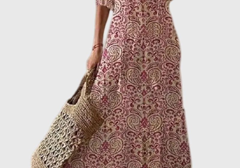 Amalia | Vintage Boho Summer Maxi Dress