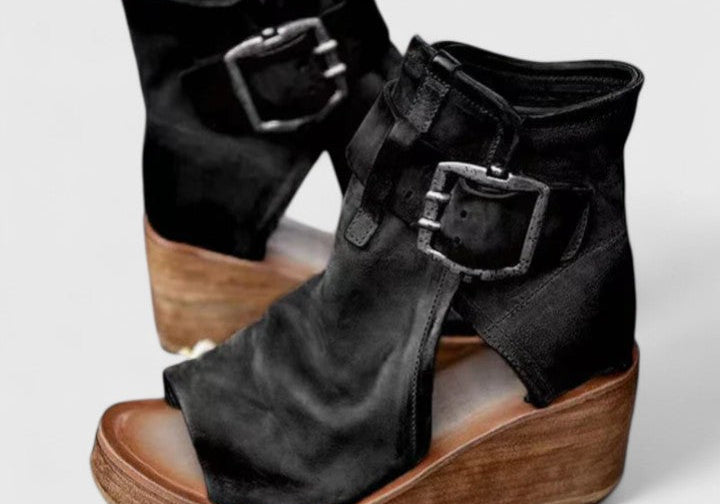 Karline | Classic Wedge Sandals