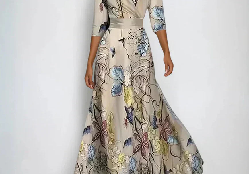 Emily | Elegant Floral Dress