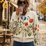 Doris™ | Cardigan with Summer Meadow
