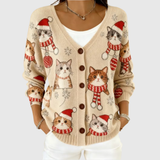 Comfortable Knit Cardigan with Buttons