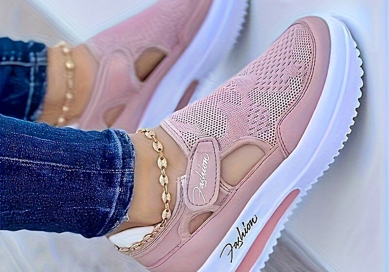 Breathable Slip-On Trainers with Stable Comfort