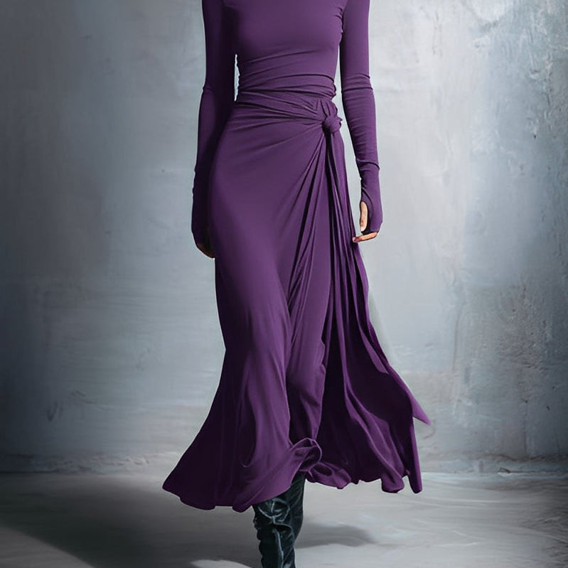 Alba - Maxi Dress with Side Knot