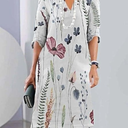 Eleanor | Tiered Floral Dress