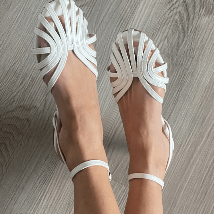 Vittoria | Sandali Gioiello Dorati