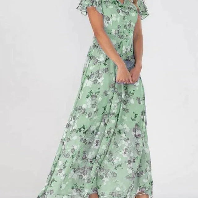 Zuri | Elegant Flowing Slimming Dress
