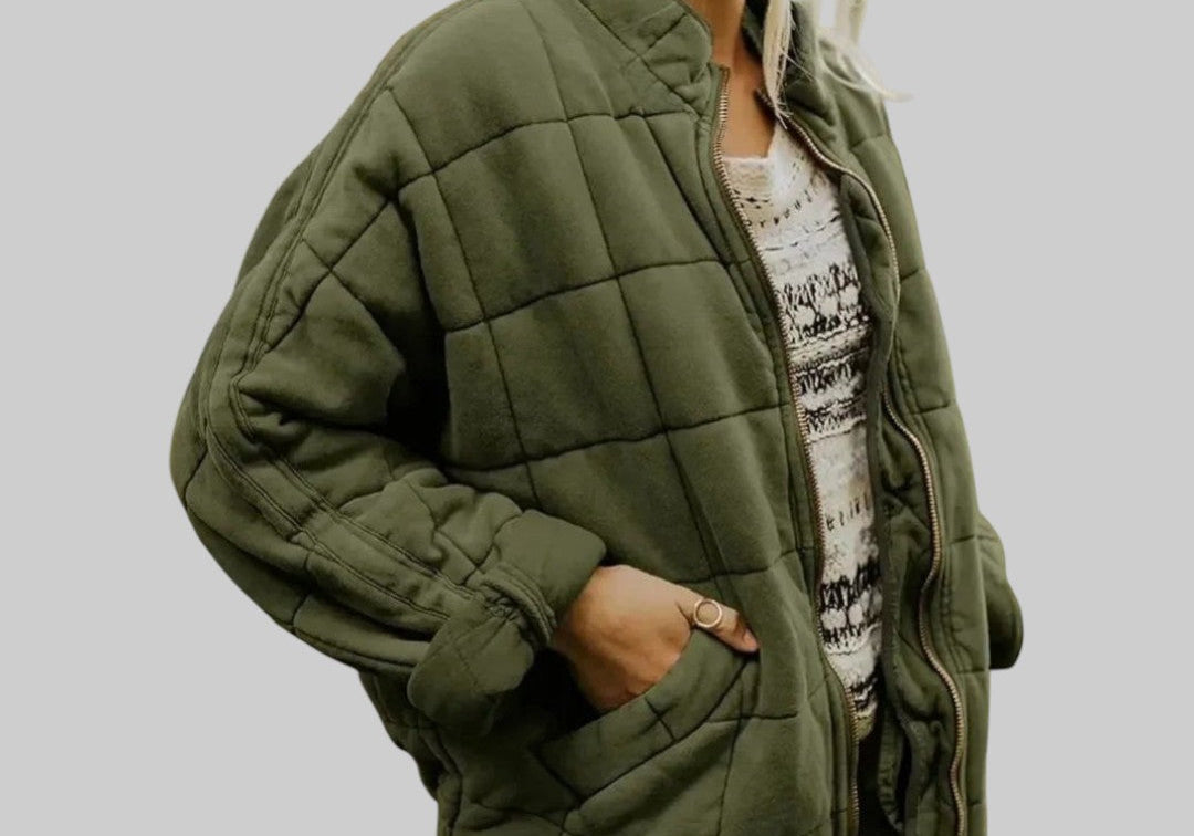 Josiane™ | Elegant Oversized Quilted Jacket