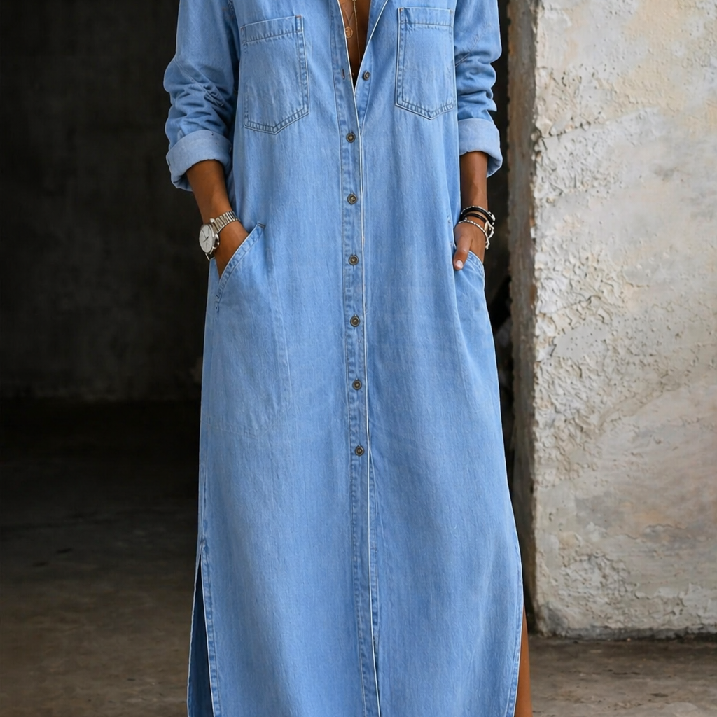 Amalie - Button-Front Dress