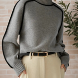 Donna | Elegant High-Neck Jumper