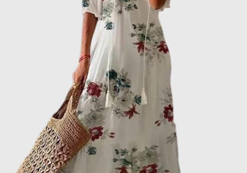 Amalia | Vintage Boho Summer Maxi Dress