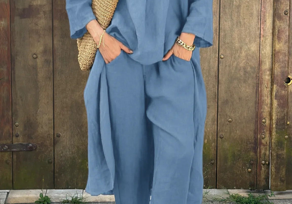 Vaelora | Draped Elegant Set