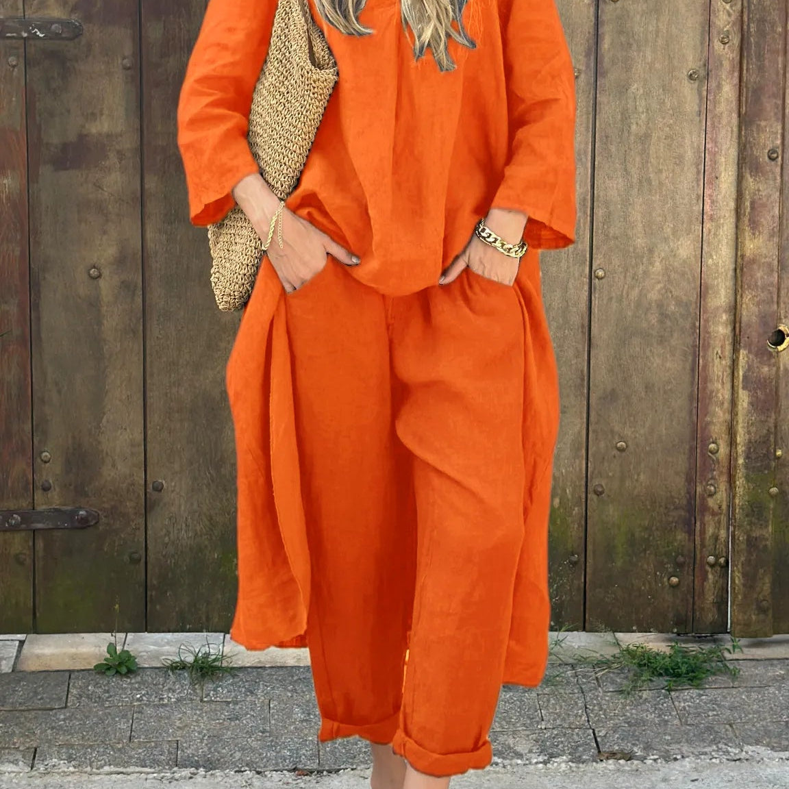 Vaelora | Draped Elegant Set