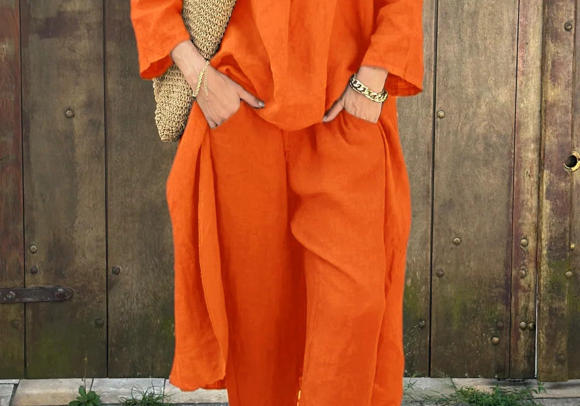 Vaelora | Draped Elegant Set