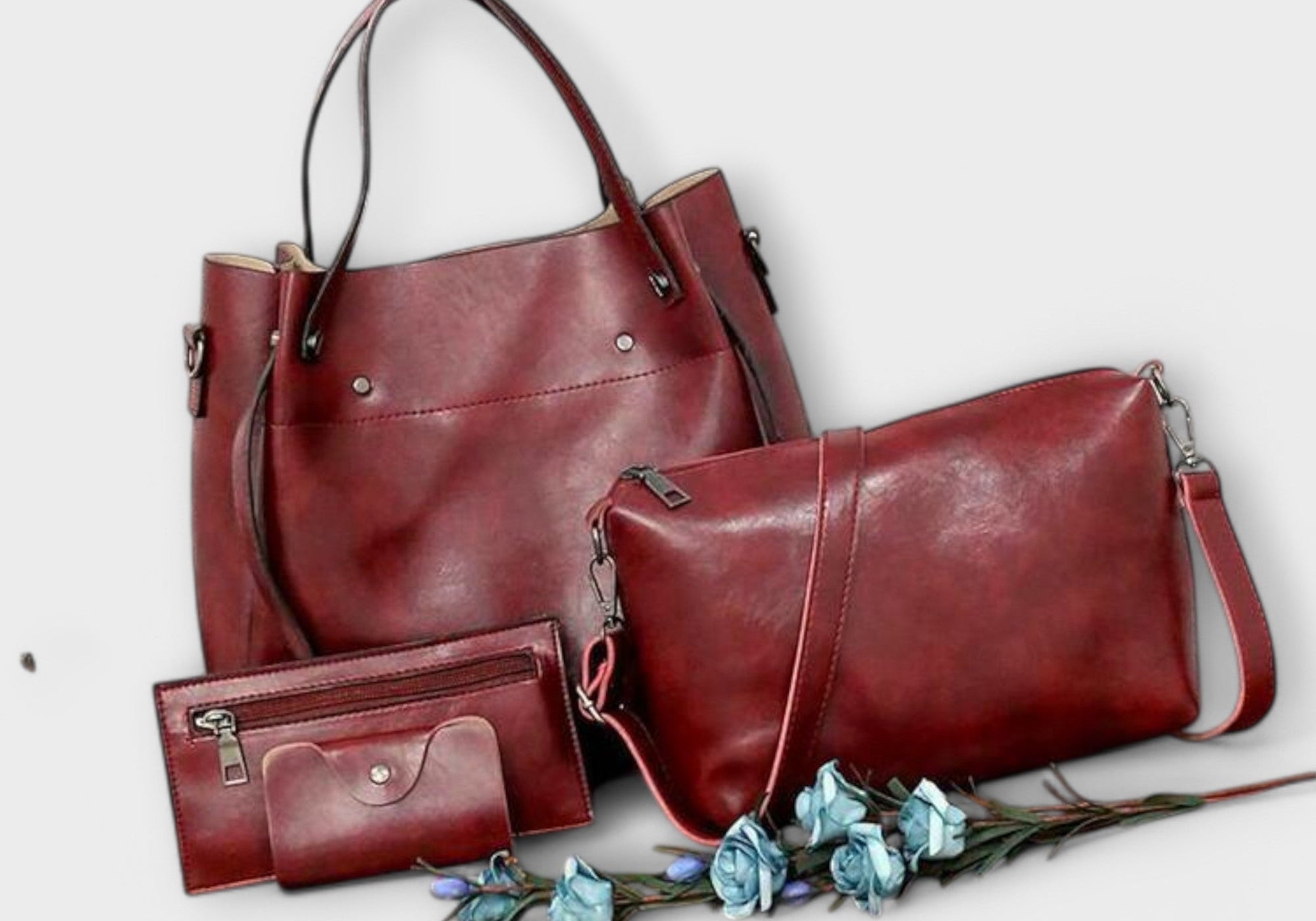 Azura | 4-piece Vintage Bag Set