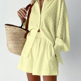 Elizabeth | Lightweight Shirt & Shorts Set
