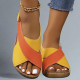 Kendra | Colourblock Orthopaedic Sandals