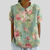 Elegant & Comfortable Floral Top