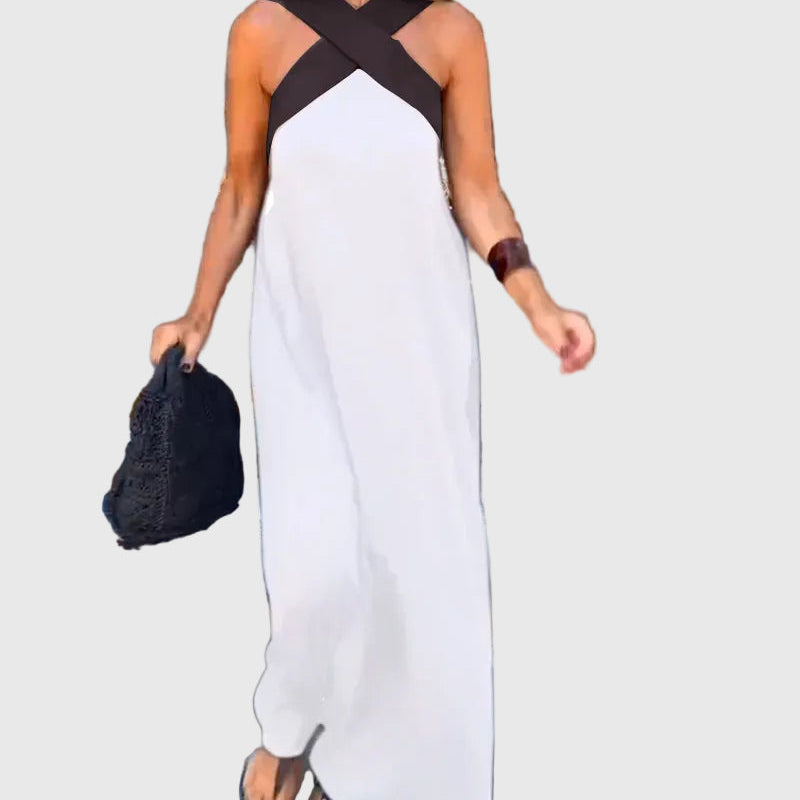 Elena | Elegant Flowing Maxi Dress