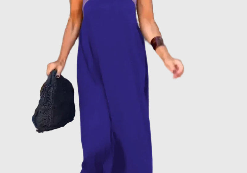 Elena | Elegant Flowing Maxi Dress