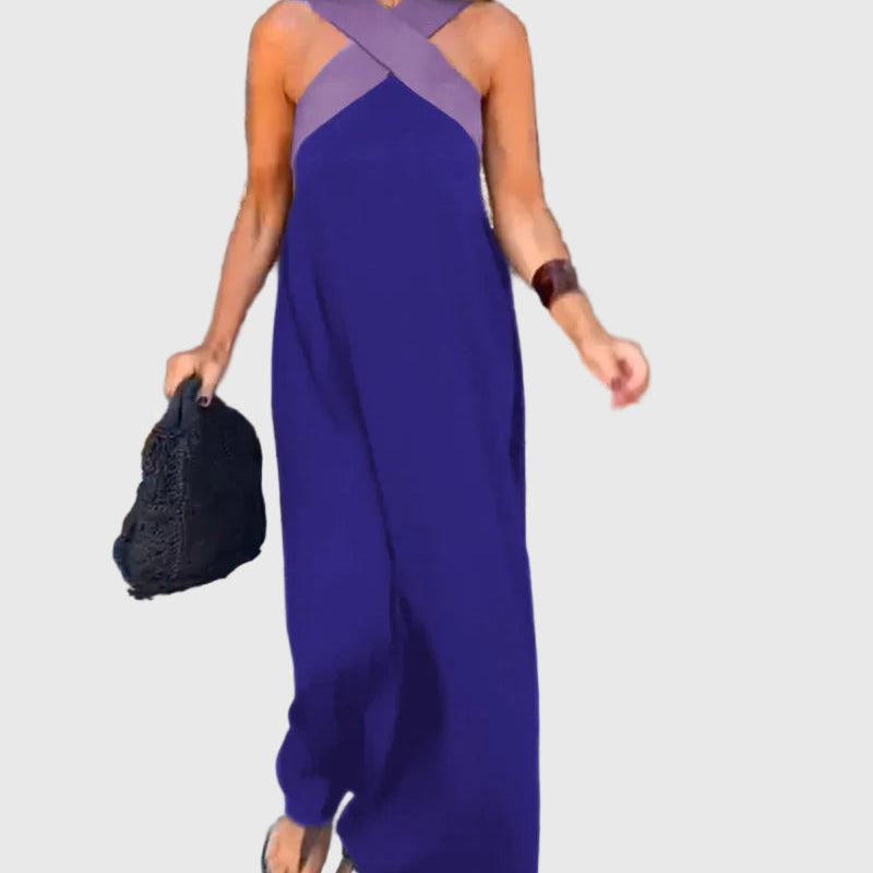 Elena | Elegant Flowing Maxi Dress