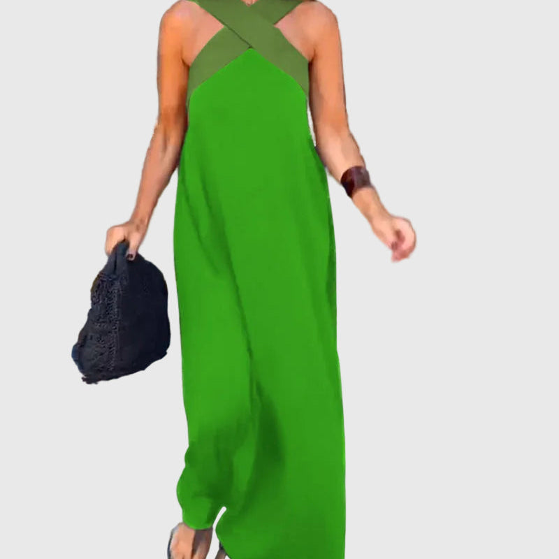 Elena | Elegant Flowing Maxi Dress