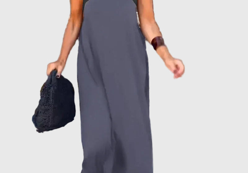 Elena | Elegant Flowing Maxi Dress