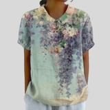 Elegant & Comfortable Floral Top