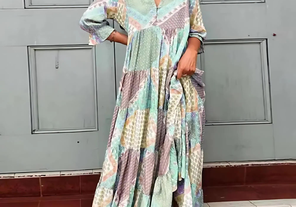 Florentina | Elegant Printed Dress