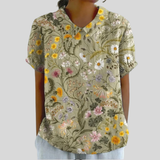 Elegant & Comfortable Floral Top