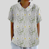 Elegant & Comfortable Floral Top