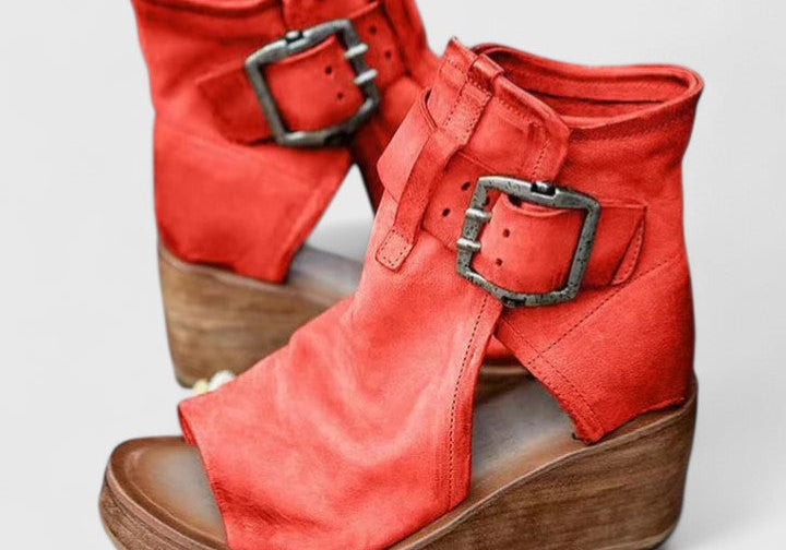 Karline | Classic Wedge Sandals