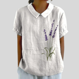 Elegant & Comfortable Floral Top