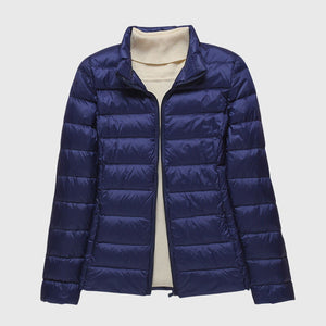 Dark Blue High Neck