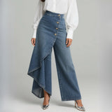 Angelika - Wickelhosen aus Denim