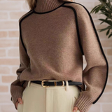 Donna | Elegant High-Neck Jumper
