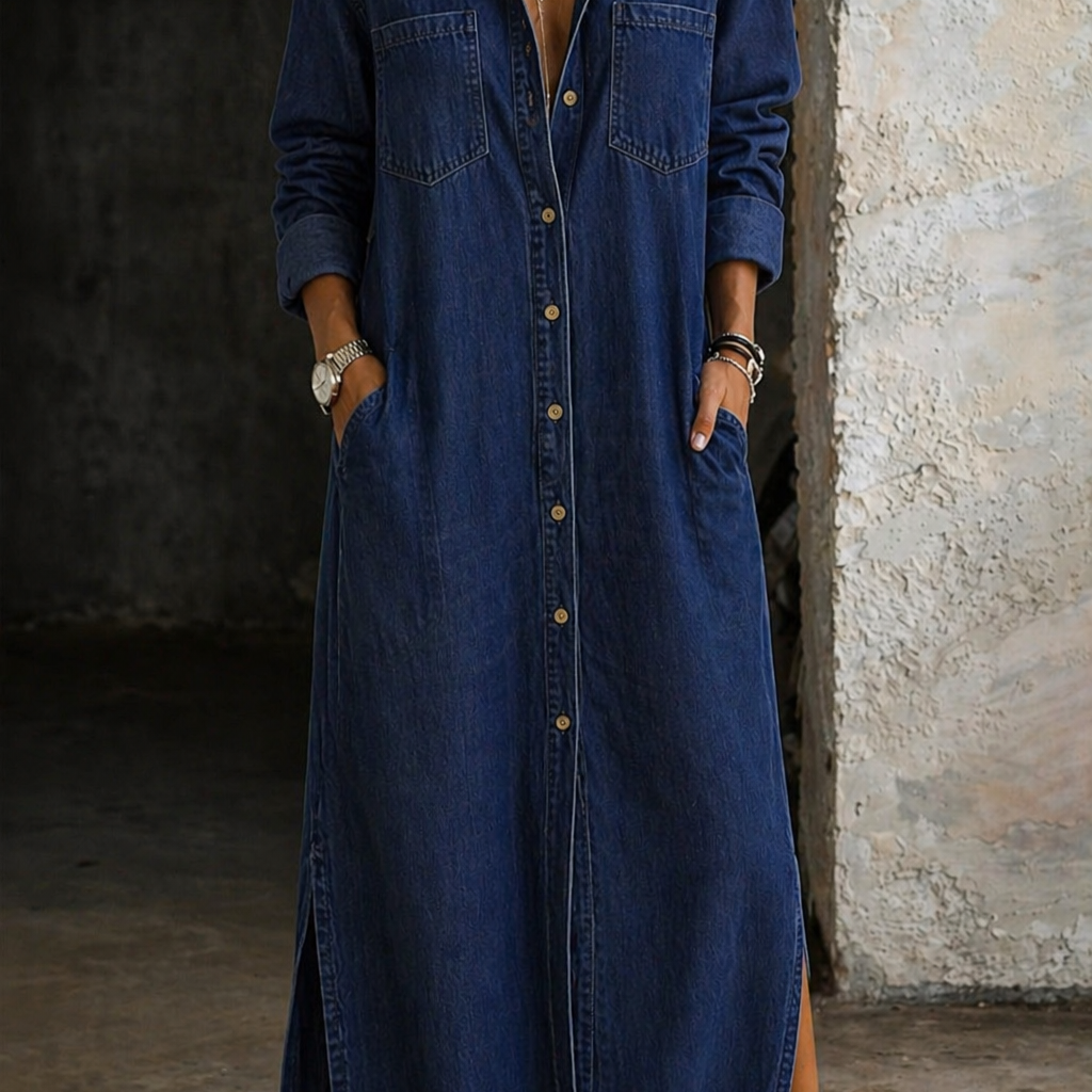 Amalie - Button-Front Dress