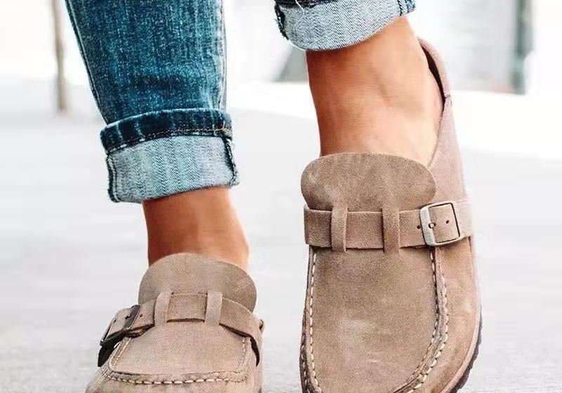 Lyra | Suede Orthopaedic Loafers