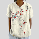 Elegant & Comfortable Floral Top